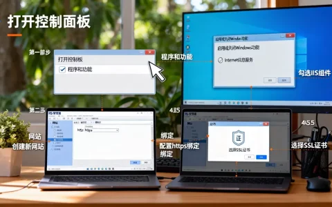如何设定https并安装IIS？，步骤是什么？