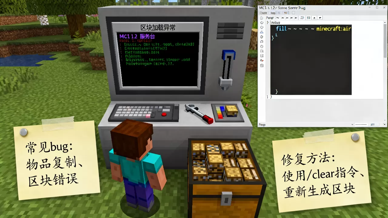 mc1.12服务器有哪些bug,如何修复? mc1.12服务器有哪些bug,如何修复?
