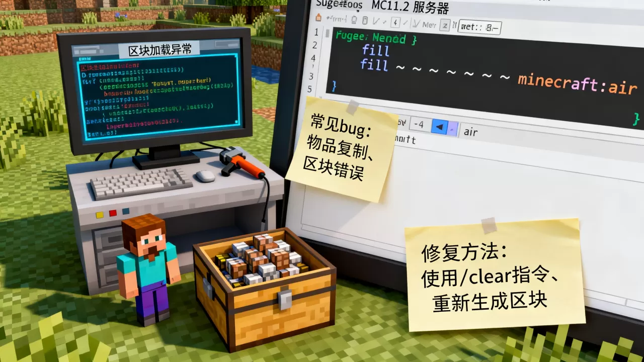 mc1.12服务器有哪些bug,如何修复? mc1.12服务器有哪些bug,如何修复?