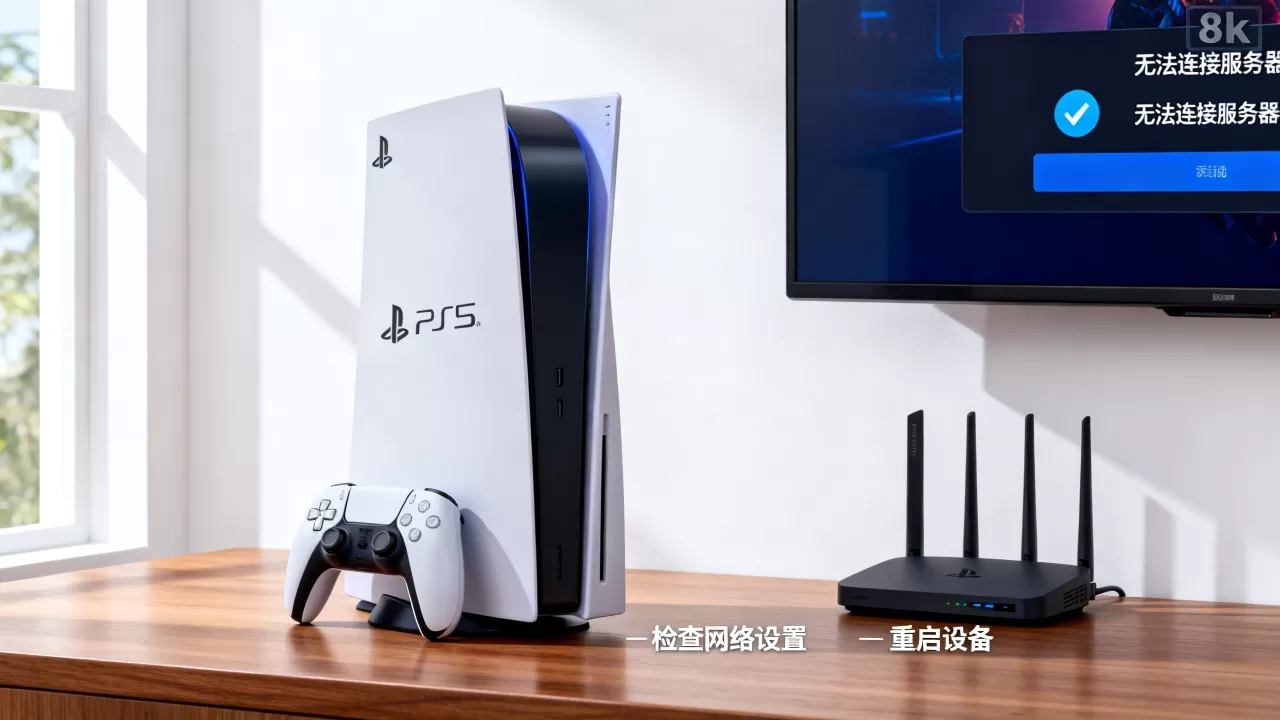 ps5连接不上服务器怎么办 ps5连接不上服务器怎么办