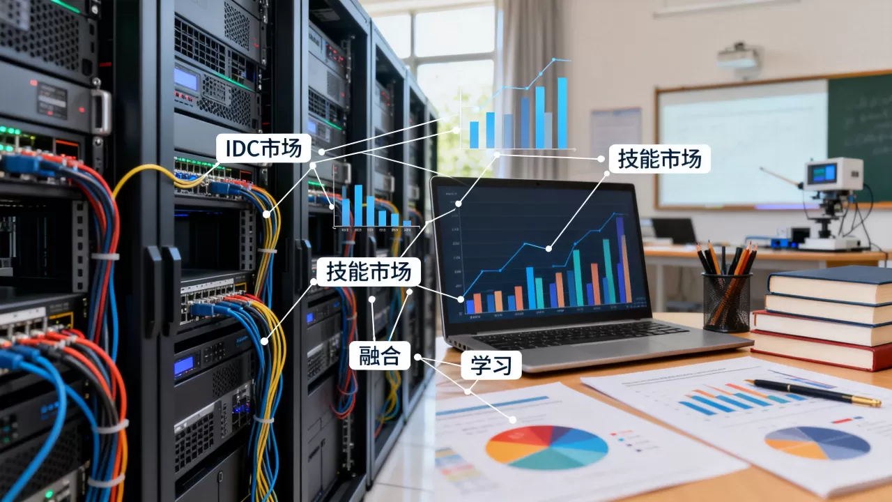 IDC市场与技能市场如何融合?,怎么学? IDC市场与技能市场如何融合?,怎么学?