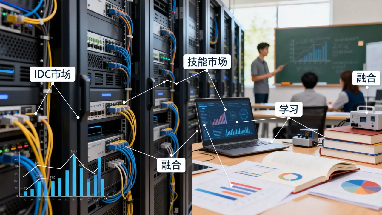 IDC市场与技能市场如何融合?,怎么学? IDC市场与技能市场如何融合?,怎么学?