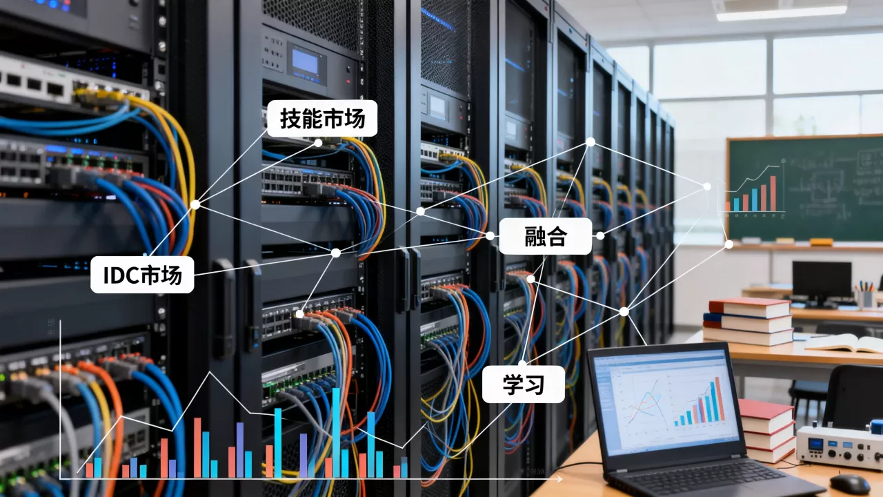 IDC市场与技能市场如何融合?,怎么学? IDC市场与技能市场如何融合?,怎么学?
