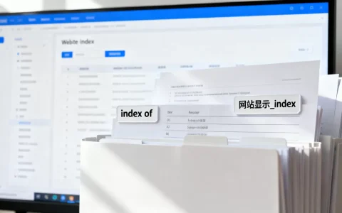 index of 网站显示_index