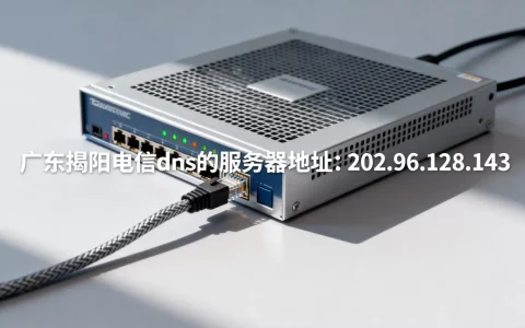 广东揭阳电信dns的服务器地址是多少