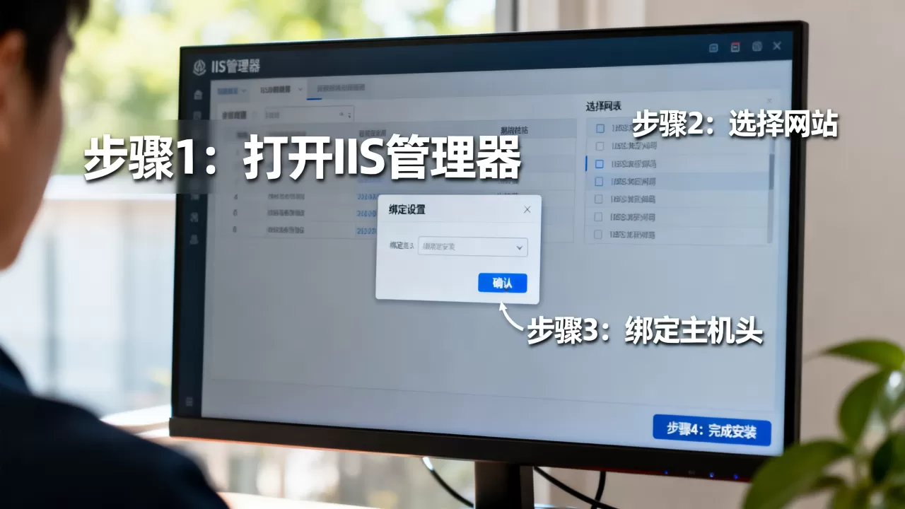 如何设置IIS绑定主机头?,安装IIS步骤有哪些? 如何设置IIS绑定主机头?,安装IIS步骤有哪些?