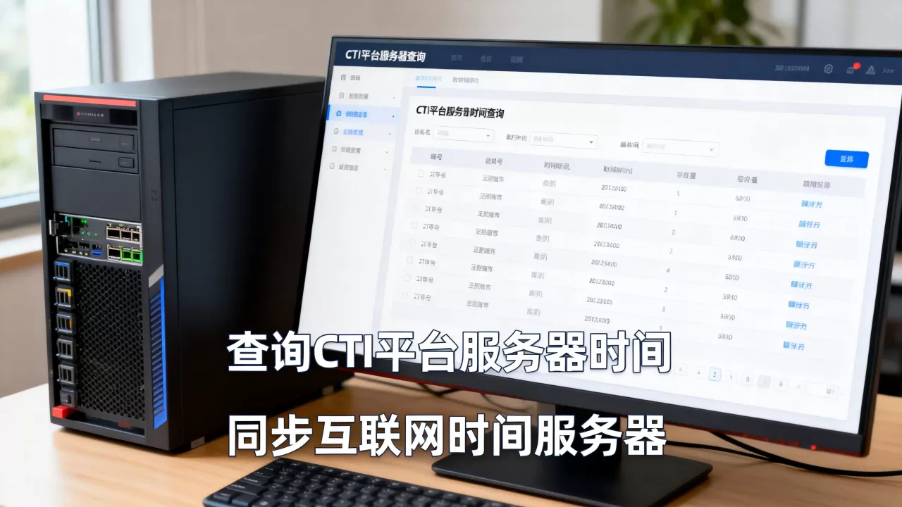 如何查询CTI平台服务器时间,互联网时间服务器怎么同步 如何查询CTI平台服务器时间,互联网时间服务器怎么同步
