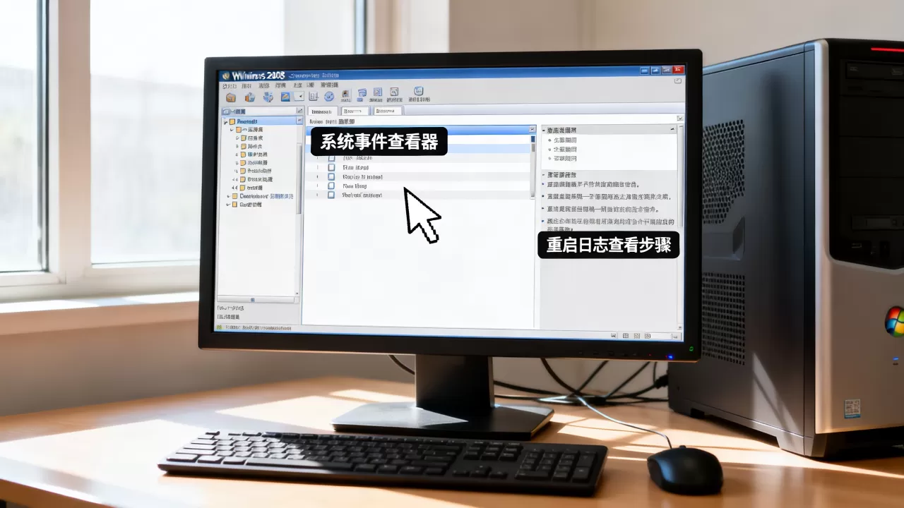 服务器win2008重启过日志怎么看,系统事件查看器在哪 服务器win2008重启过日志怎么看,系统事件查看器在哪