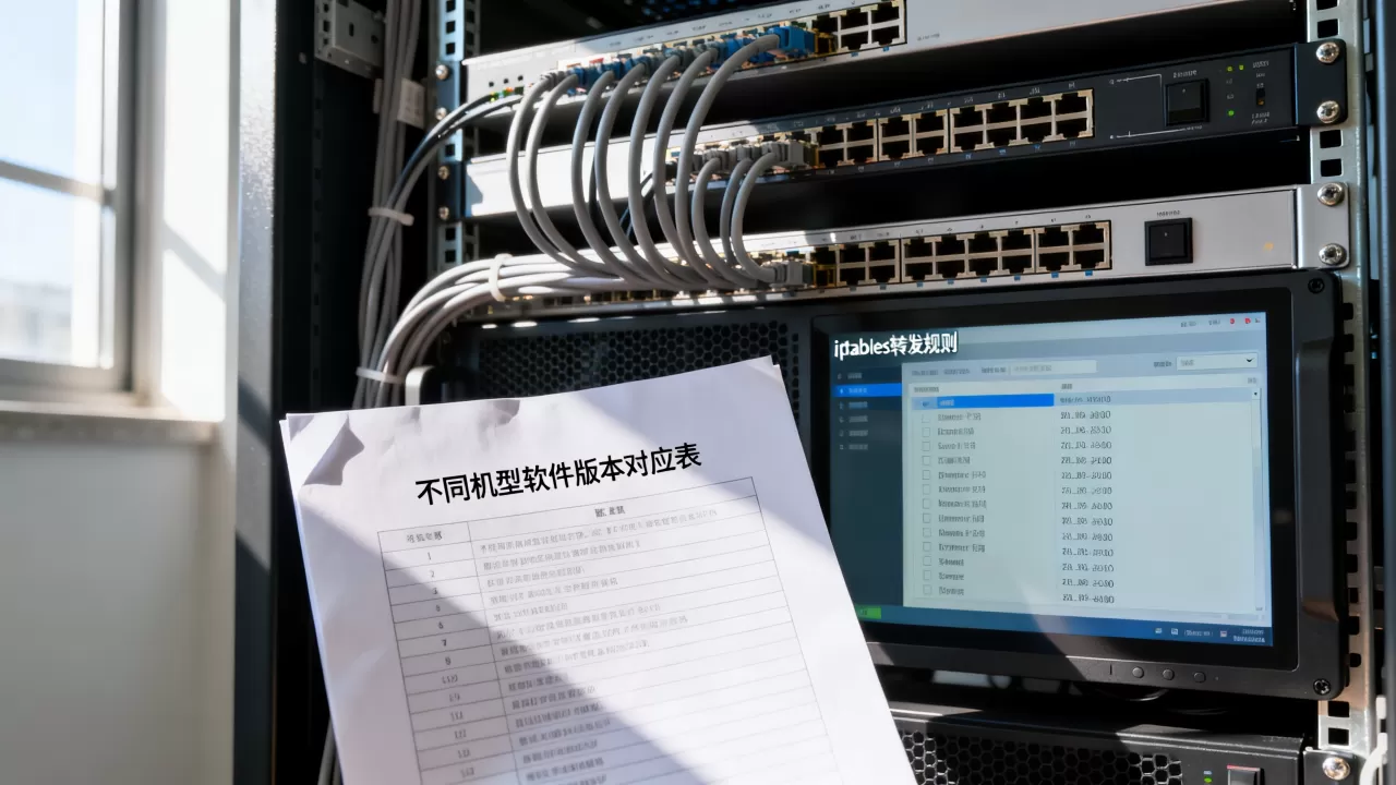 iptables转发不同机型软件配套版本怎么对应,怎么配置? iptables转发不同机型软件配套版本怎么对应,怎么配置?