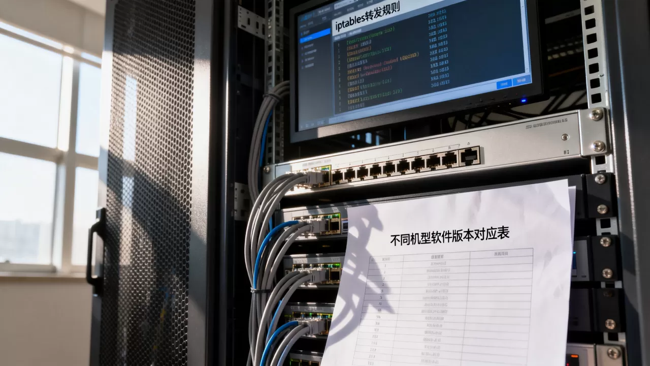 iptables转发不同机型软件配套版本怎么对应,怎么配置? iptables转发不同机型软件配套版本怎么对应,怎么配置?