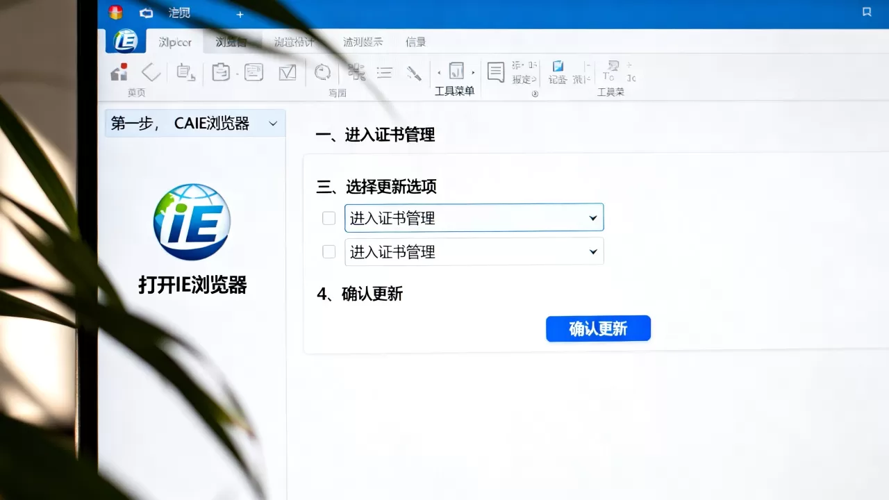 IE浏览器CA证书怎么更新,具体操作步骤是什么 IE浏览器CA证书怎么更新,具体操作步骤是什么