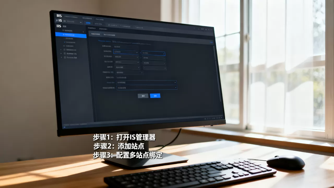 IIS配置站点和多站点怎么做,有哪些步骤? IIS配置站点和多站点怎么做,有哪些步骤?
