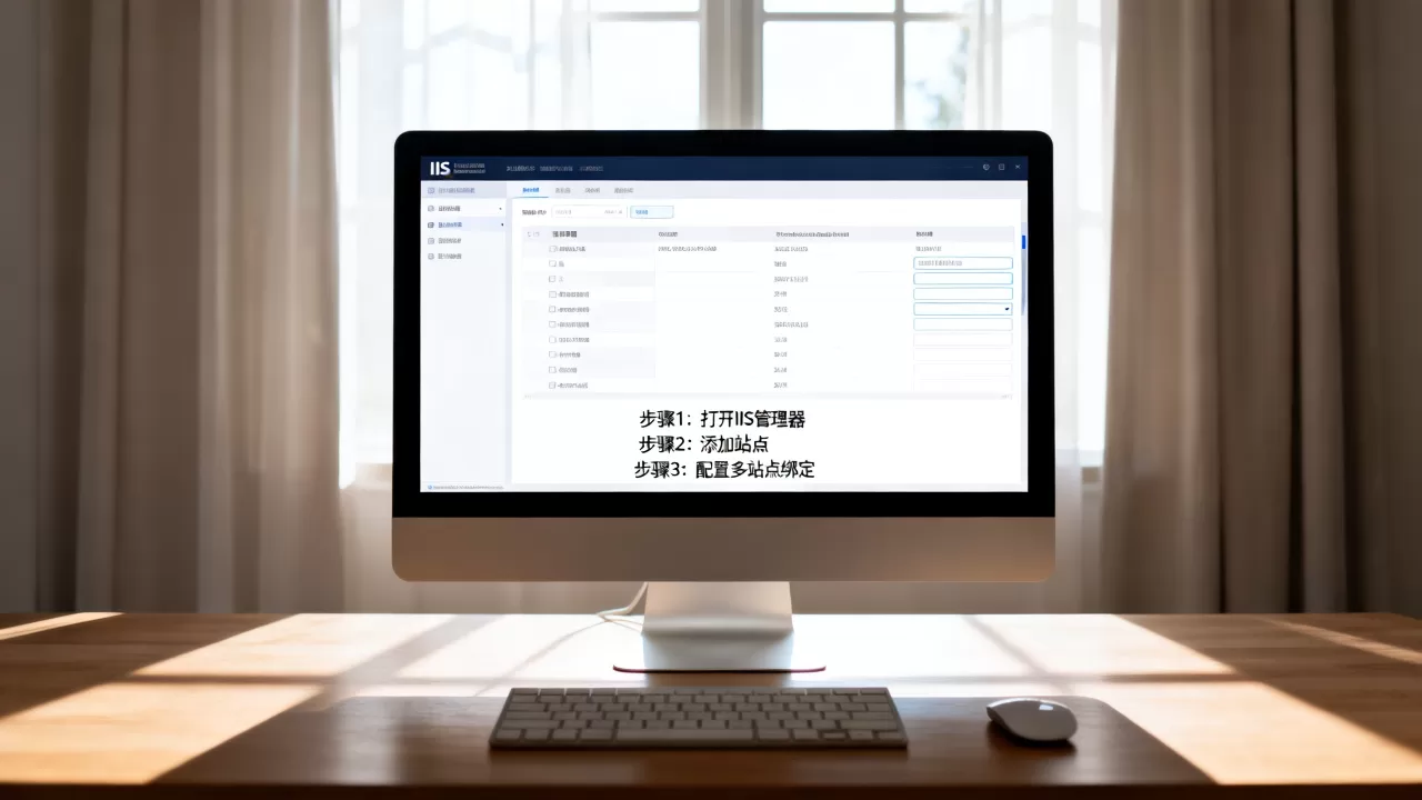 IIS配置站点和多站点怎么做,有哪些步骤? IIS配置站点和多站点怎么做,有哪些步骤?