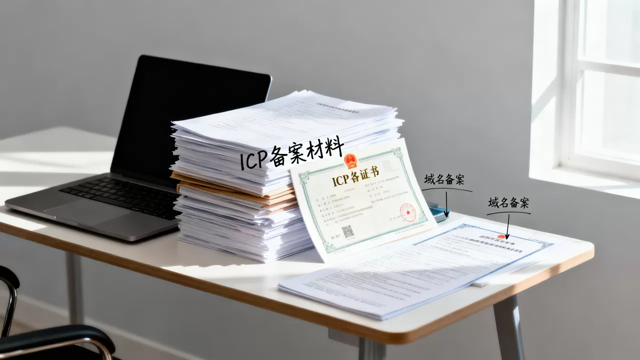 ICP备案和域名备案有什么区别,需要什么材料 ICP备案和域名备案有什么区别,需要什么材料