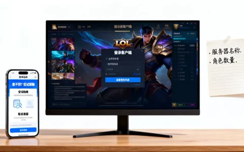 怎么查LOL哪些服务器有角色？，查不到怎么办？