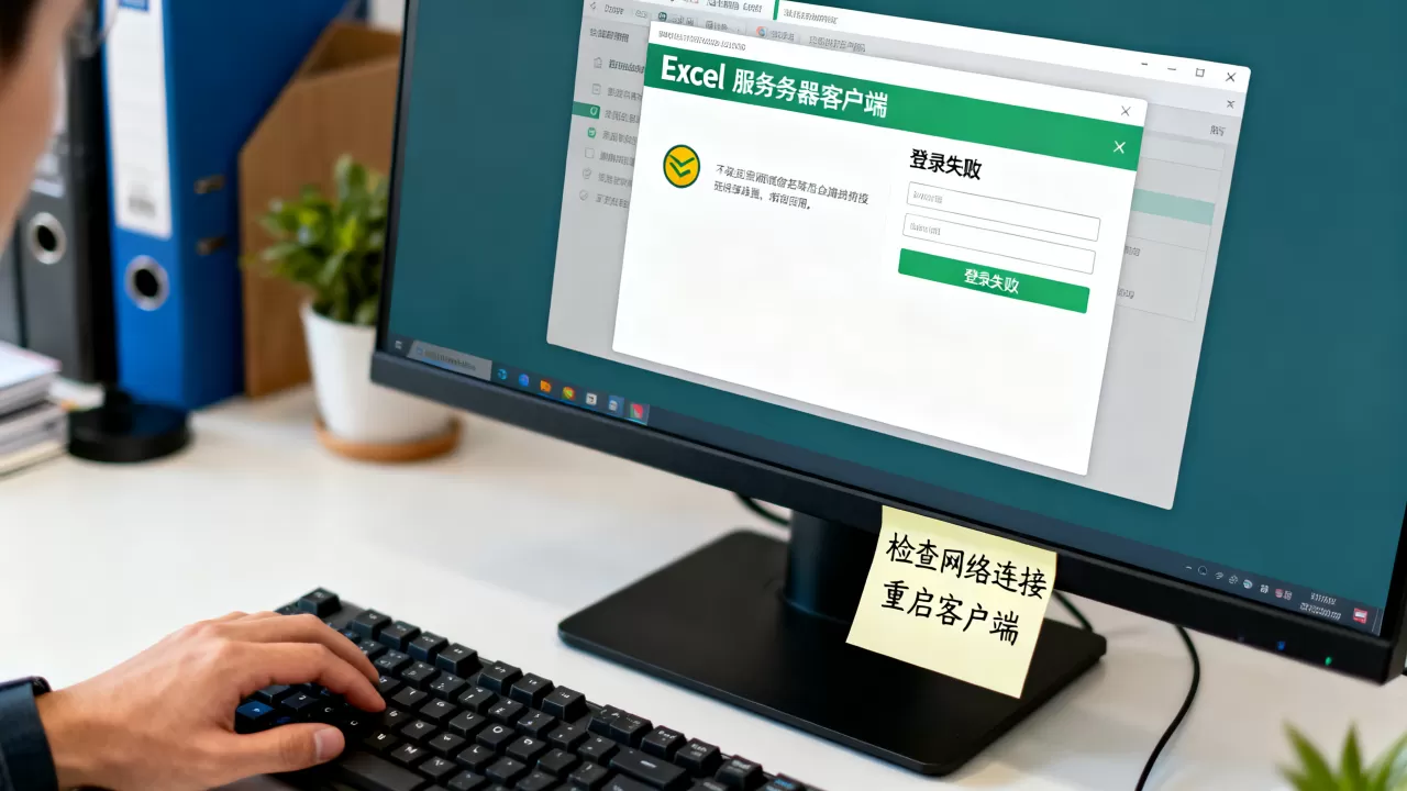 Excel服务器客户端登录界面怎么打不开,怎么办 Excel服务器客户端登录界面怎么打不开,怎么办