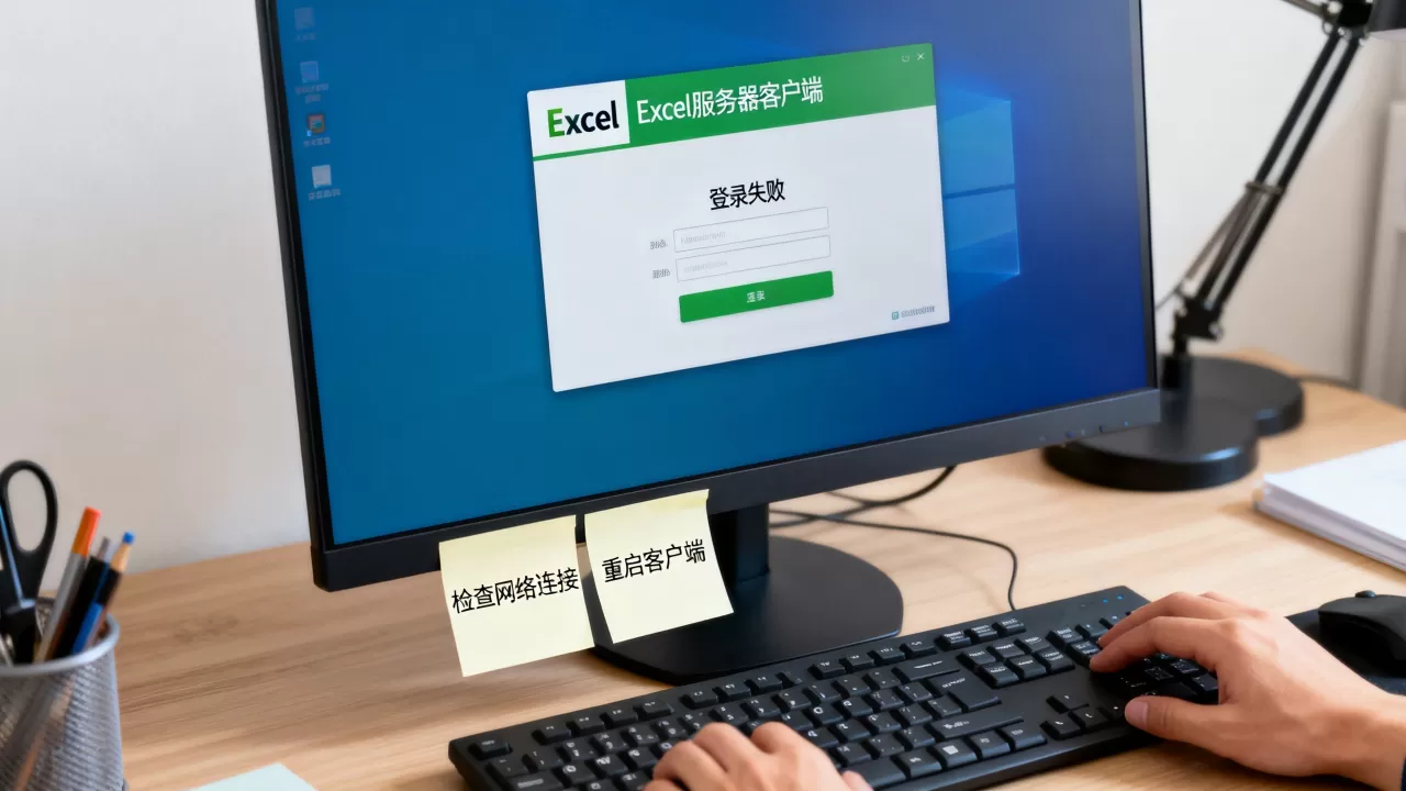 Excel服务器客户端登录界面怎么打不开,怎么办 Excel服务器客户端登录界面怎么打不开,怎么办