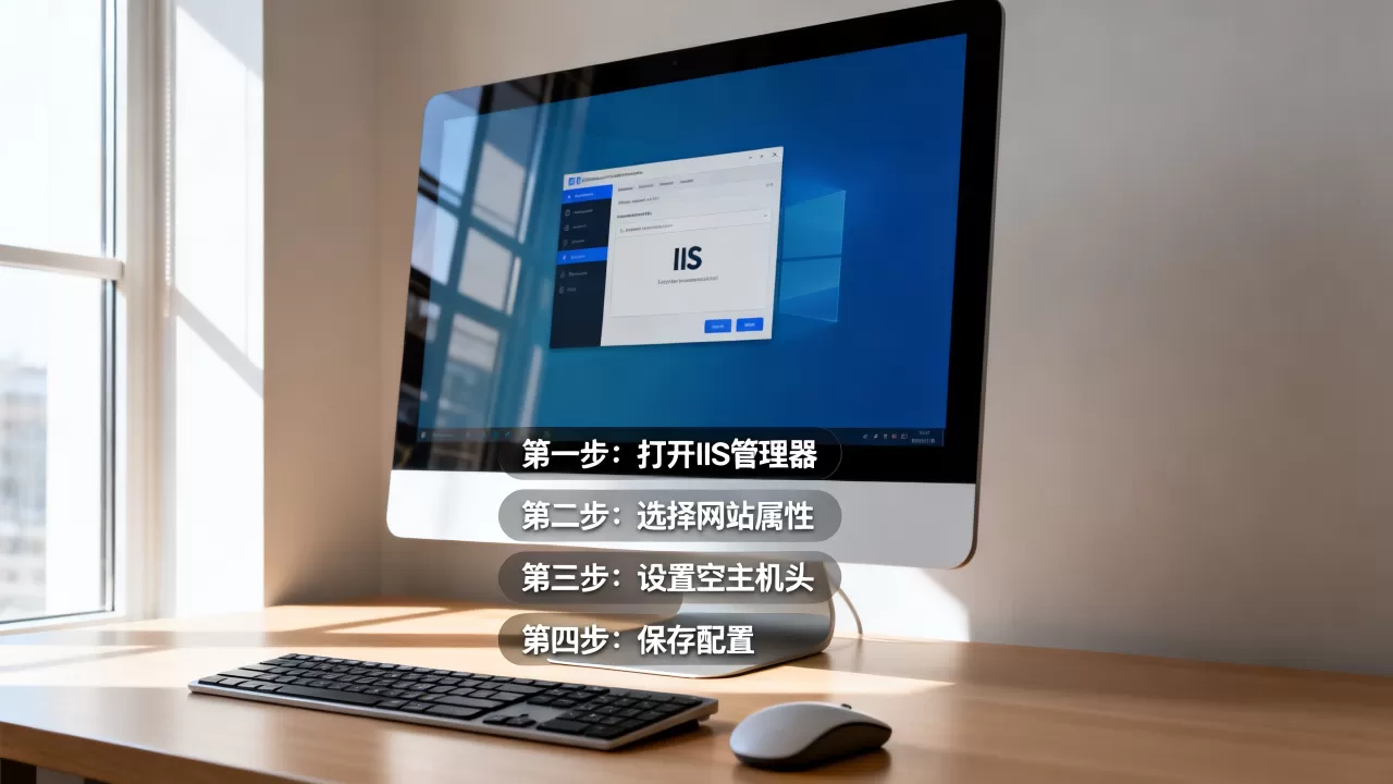 安装IIS时如何设置空主机头?,安装步骤是什么? 安装IIS时如何设置空主机头?,安装步骤是什么?