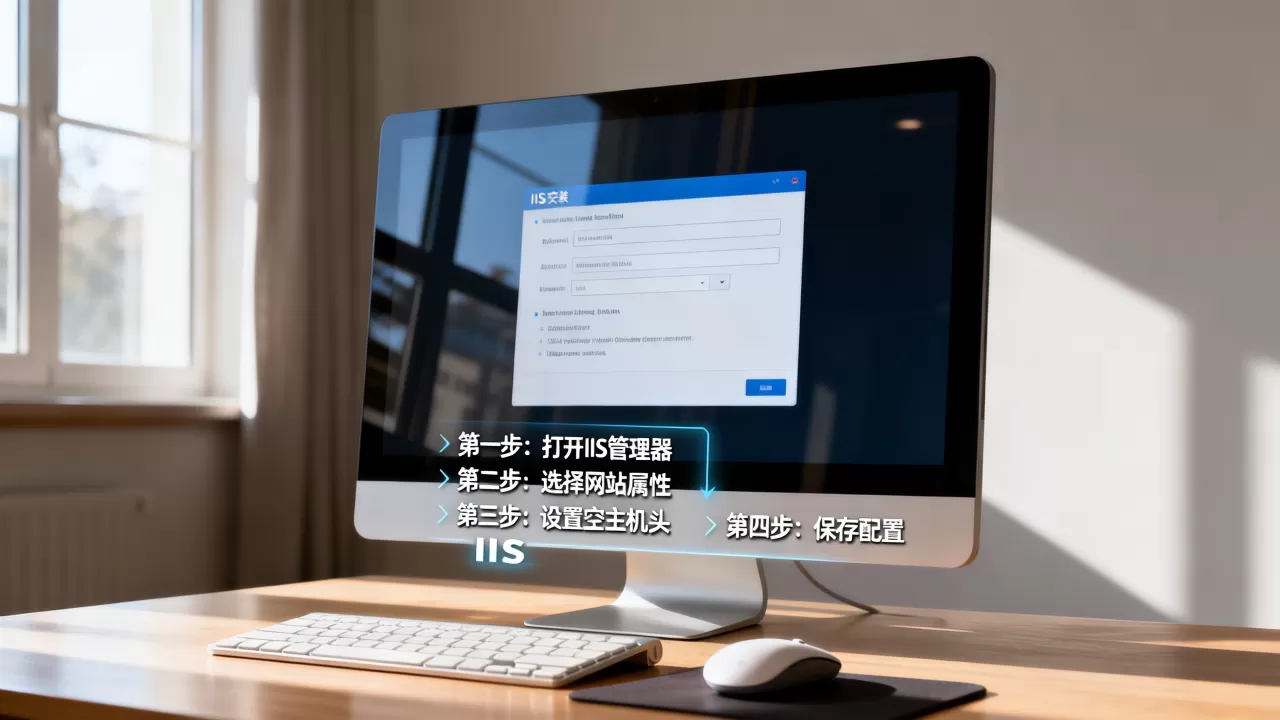 安装IIS时如何设置空主机头?,安装步骤是什么? 安装IIS时如何设置空主机头?,安装步骤是什么?