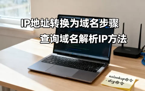 IP地址如何转换为域名，怎么查询域名解析IP地址