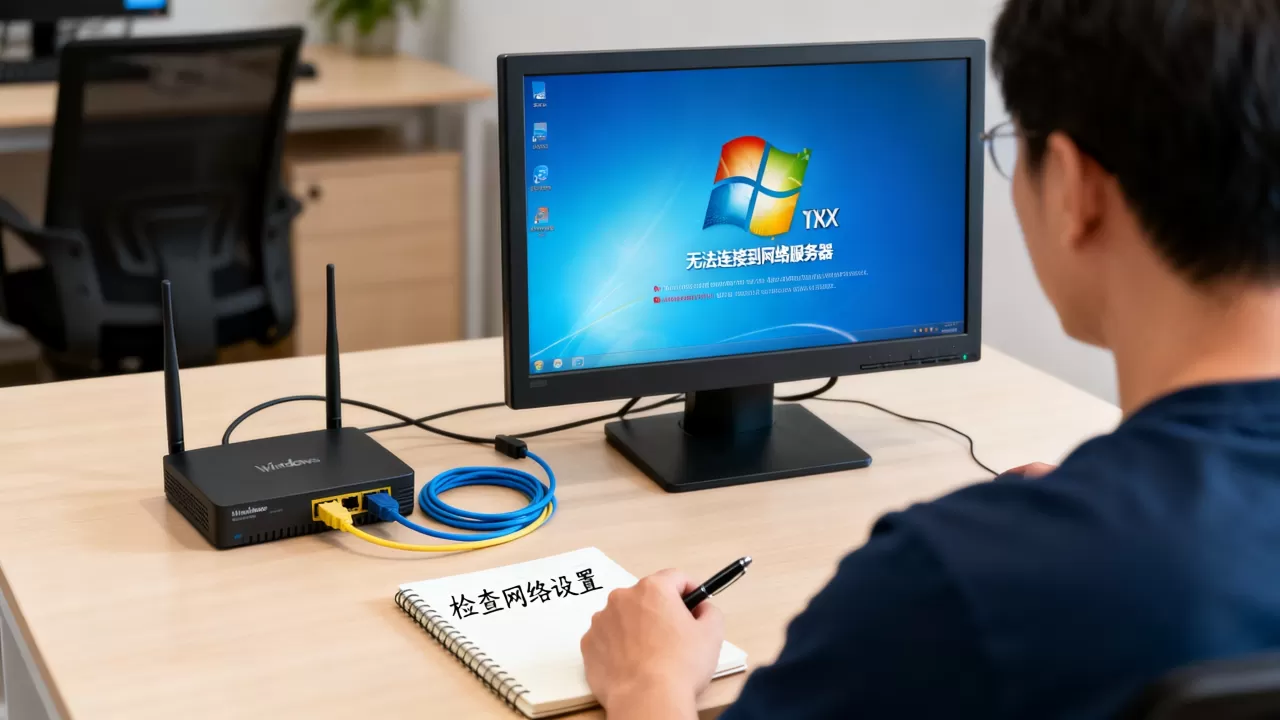 XP软件无法连接网络服务器怎么办,是什么原因? XP软件无法连接网络服务器怎么办,是什么原因?