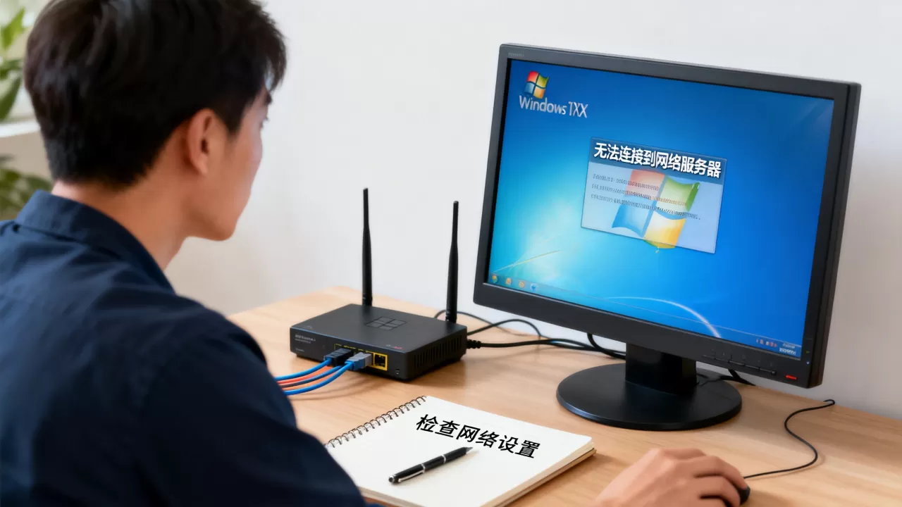 XP软件无法连接网络服务器怎么办,是什么原因? XP软件无法连接网络服务器怎么办,是什么原因?