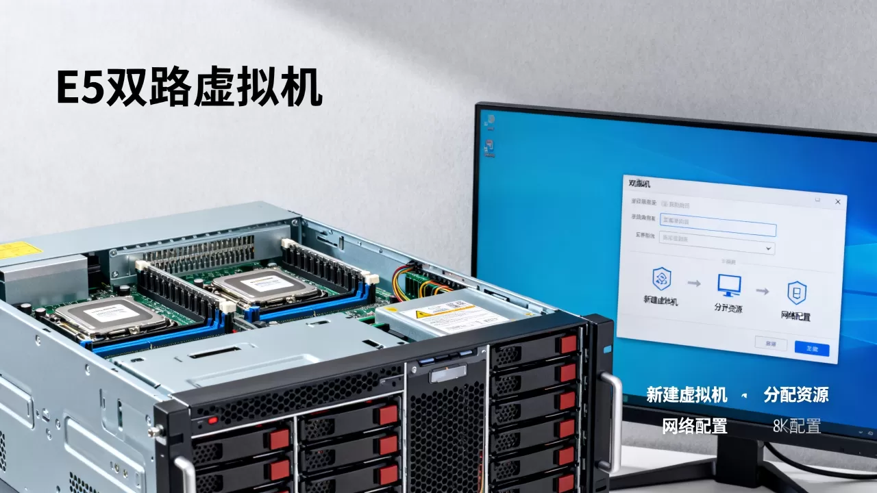 E5双路服务器开虚拟机怎么设置 E5双路服务器开虚拟机怎么设置