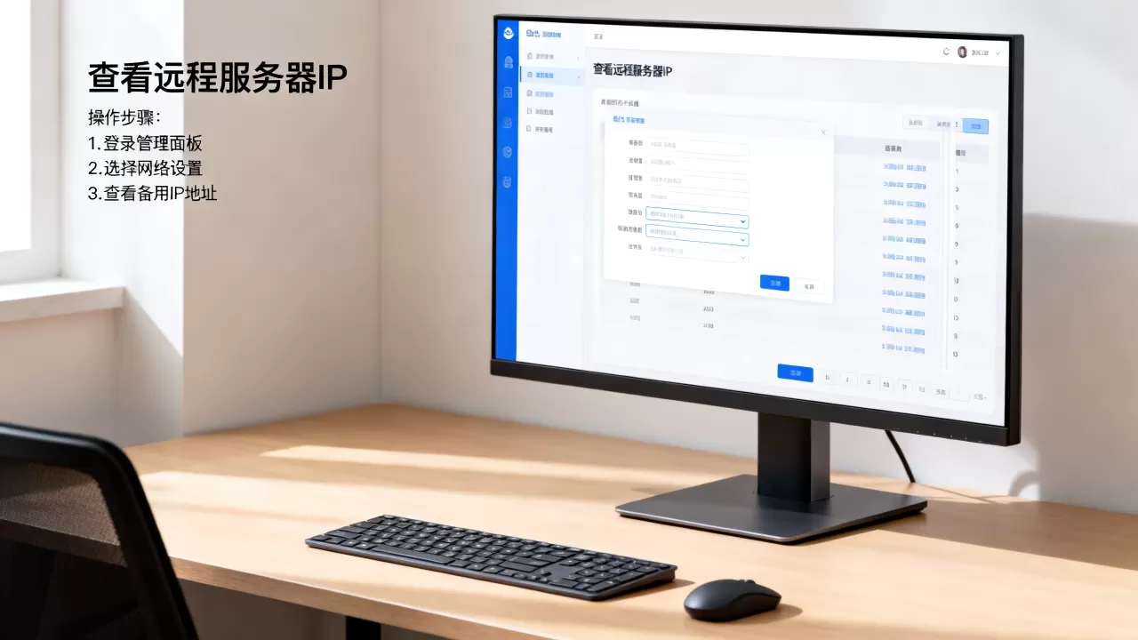 怎么看远程服务器的另一个IP?怎么操作? 怎么看远程服务器的另一个IP?怎么操作?