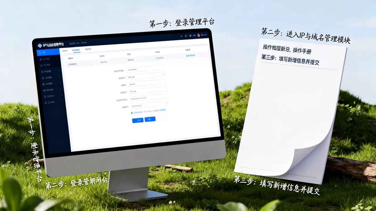 IP与域名如何新增?,具体操作步骤是什么? IP与域名如何新增?,具体操作步骤是什么?