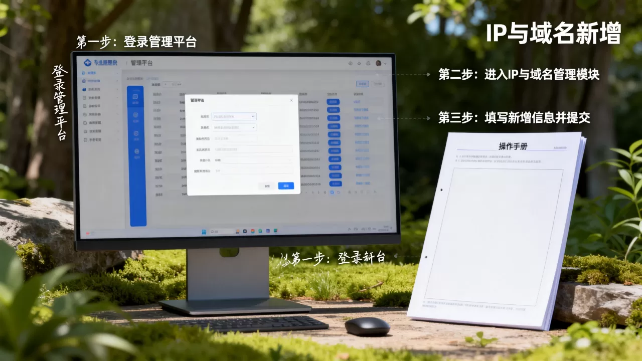 IP与域名如何新增?,具体操作步骤是什么? IP与域名如何新增?,具体操作步骤是什么?