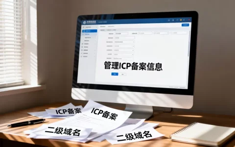 icp备案 二级域名_管理ICP备案信息