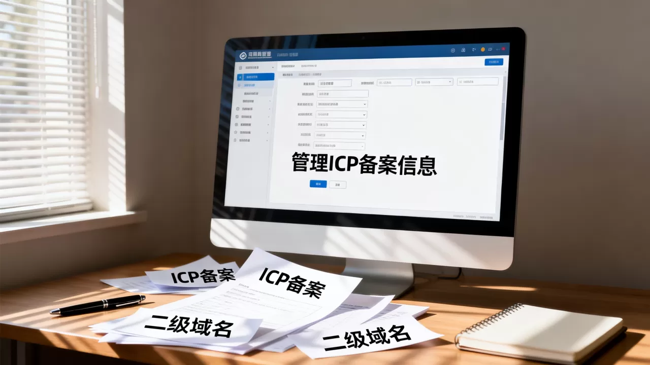 icp备案 二级域名_管理ICP备案信息 icp备案 二级域名_管理ICP备案信息