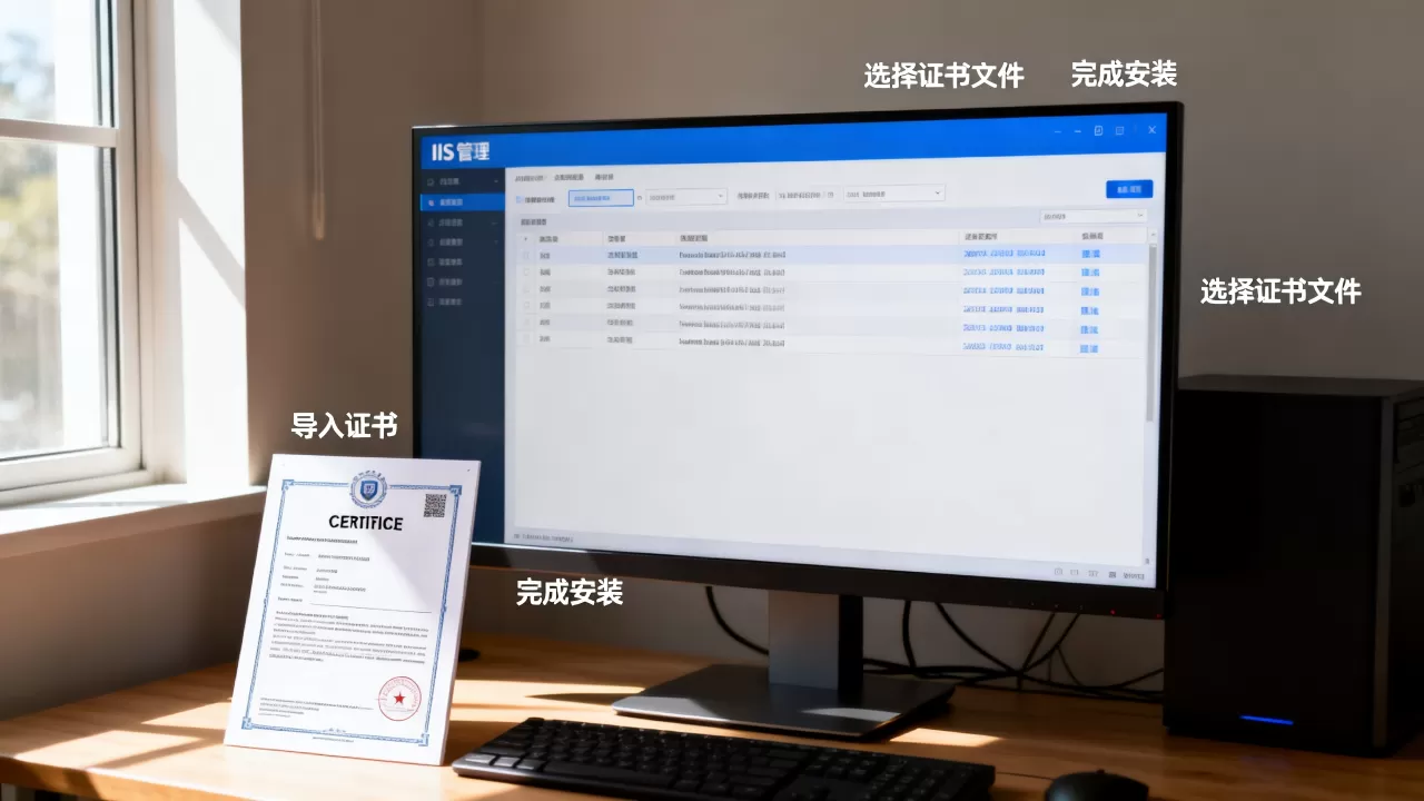 IIS导入证书与安装私有证书怎么做?,操作教程? IIS导入证书与安装私有证书怎么做?,操作教程?