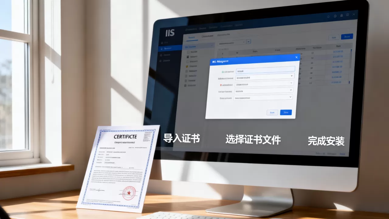 IIS导入证书与安装私有证书怎么做?,操作教程? IIS导入证书与安装私有证书怎么做?,操作教程?