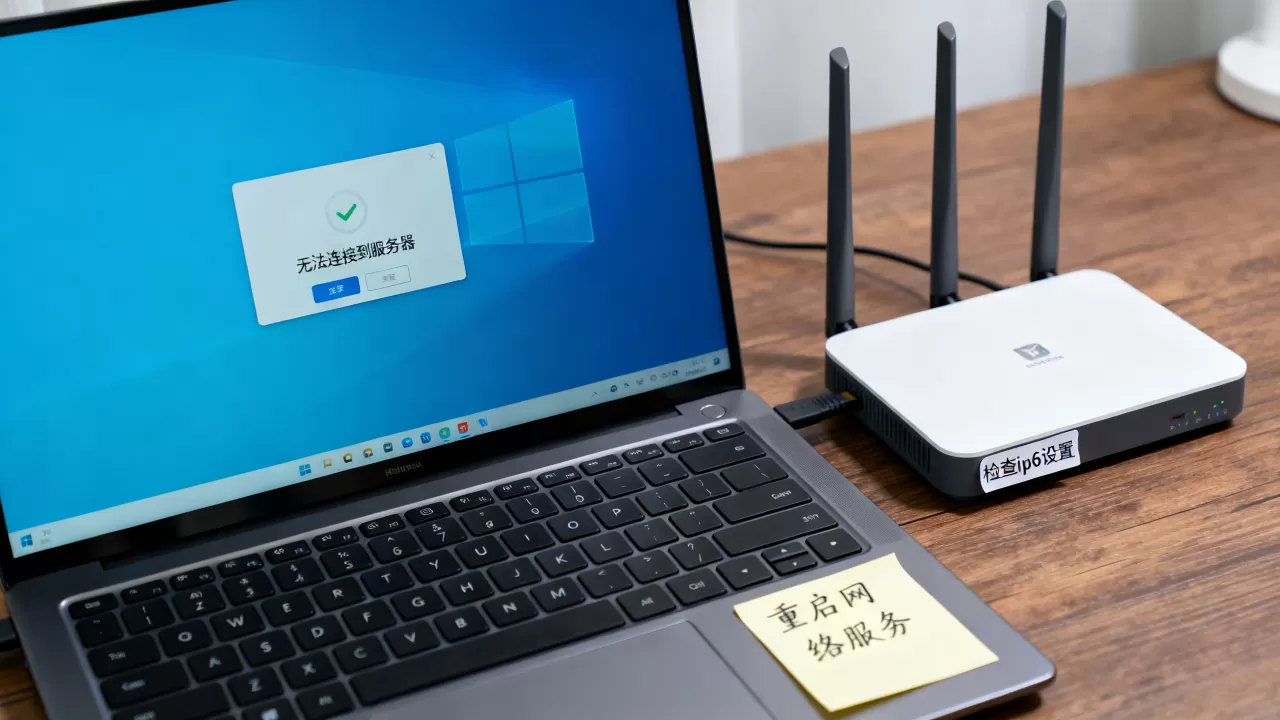 ipv6连接不上服务器怎么办 ipv6连接不上服务器怎么办