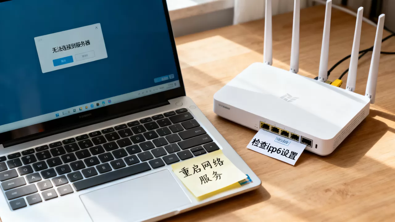 ipv6连接不上服务器怎么办 ipv6连接不上服务器怎么办
