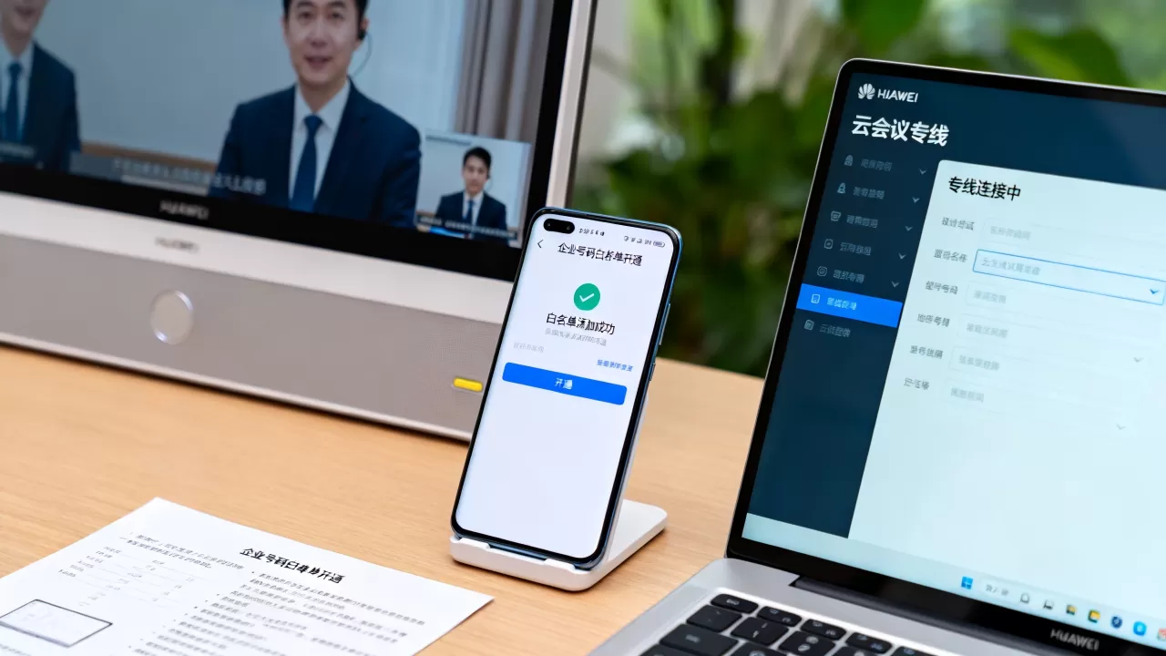 华为企业号码白名单如何开通?,华为云会议专线设置方法? 华为企业号码白名单如何开通?,华为云会议专线设置方法?