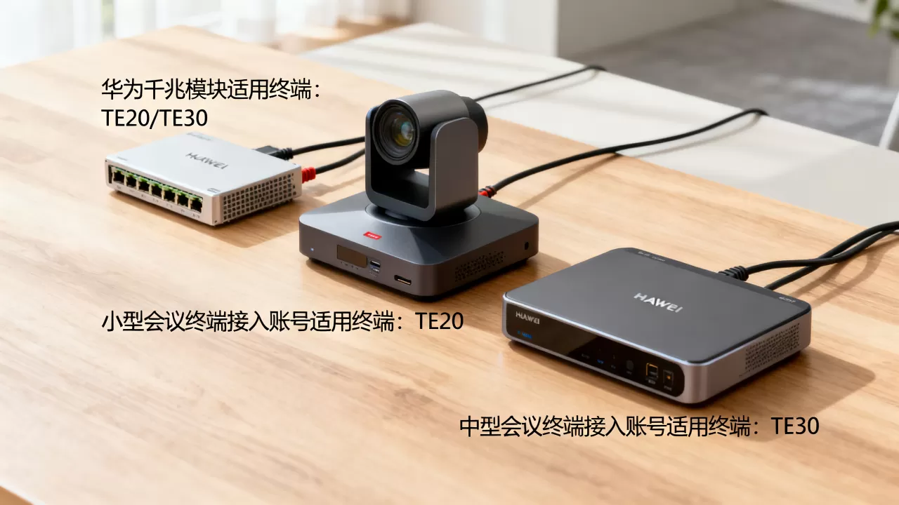 华为千兆模块入账_华为小型会议终端接入账号和华为中型会议终端接入账号分别适用于哪些硬件终端? 华为千兆模块入账_华为小型会议终端接入账号和华为中型会议终端接入账号分别适用于哪些硬件终端?
