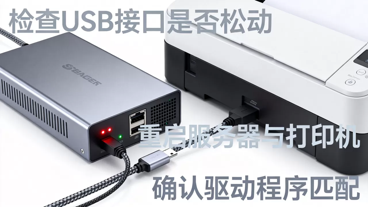 usb服务器的打印机添加不上怎么办 usb服务器的打印机添加不上怎么办