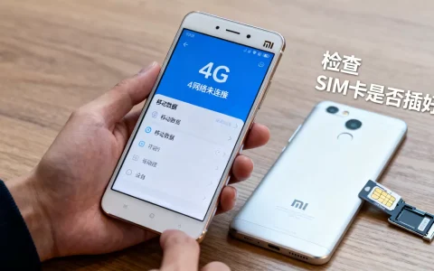 小米5怎么不显示4G网络连接服务器，怎么回事？