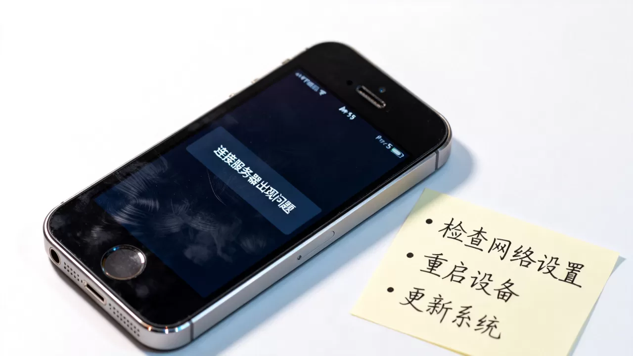 苹果5s连接服务器出现问题怎么办,怎么解决? 苹果5s连接服务器出现问题怎么办,怎么解决?