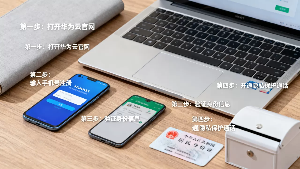 如何开通华为隐私保护通话?,华为云账号注册步骤有哪些? 如何开通华为隐私保护通话?,华为云账号注册步骤有哪些?