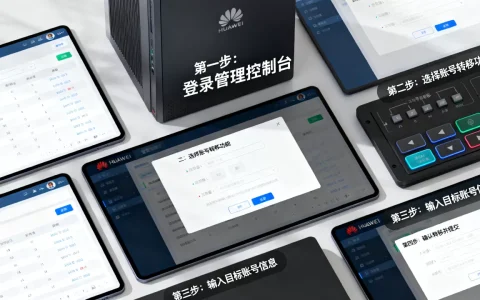华为服务器域名解析流程中账号间转移怎么做，步骤有哪些