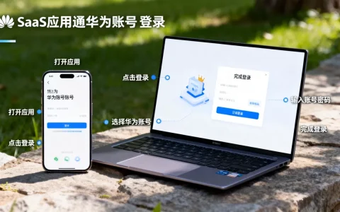 华为SaaS应用如何通过华为账号登录，步骤是什么