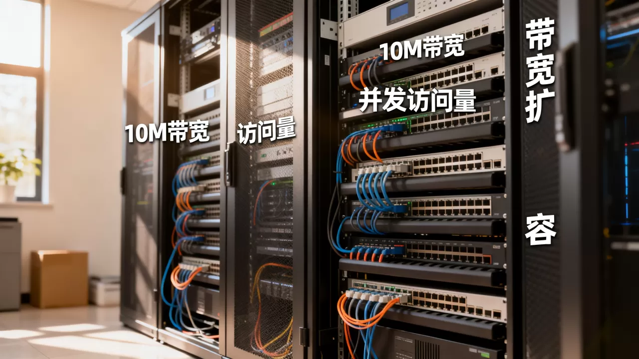服务器10M带宽能支持多少人同时访问,带宽不够怎么办? 服务器10M带宽能支持多少人同时访问,带宽不够怎么办?