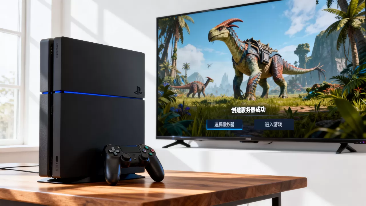 ps4方舟创建完服务器怎么进游戏 ps4方舟创建完服务器怎么进游戏
