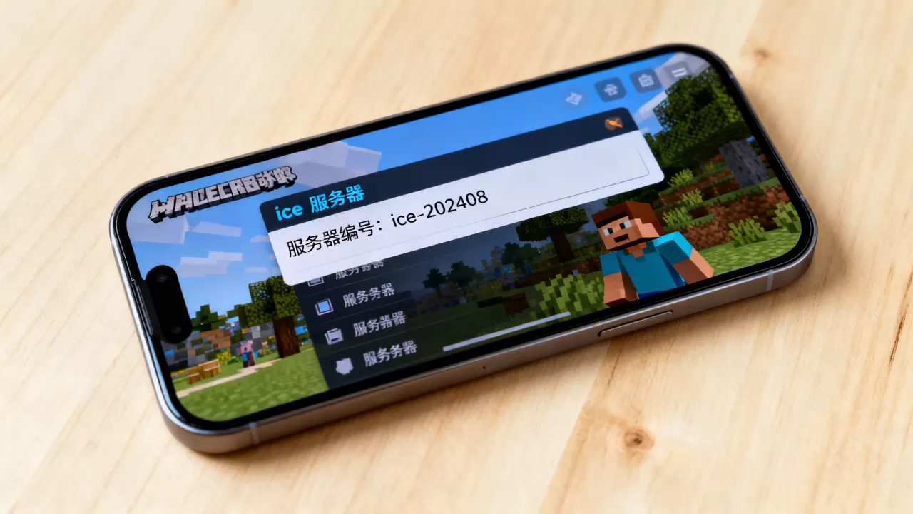 我的世界手机版ice服务器编号怎么查,准确答案是多少 我的世界手机版ice服务器编号怎么查,准确答案是多少