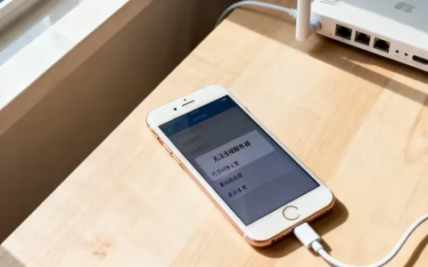 iphone6连接服务器出现问题怎么办，是什么原因？