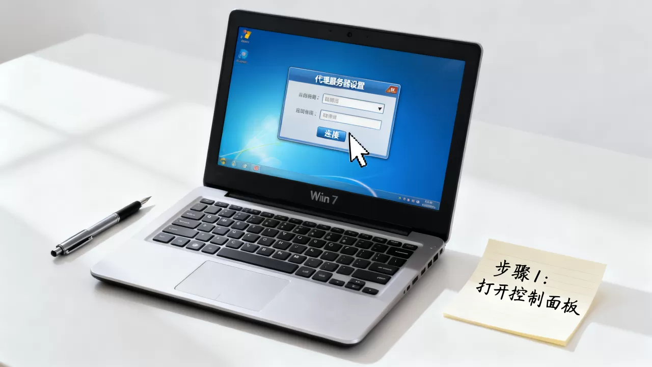 Win7代理服务器让网如何设置?,设置步骤? Win7代理服务器让网如何设置?,设置步骤?