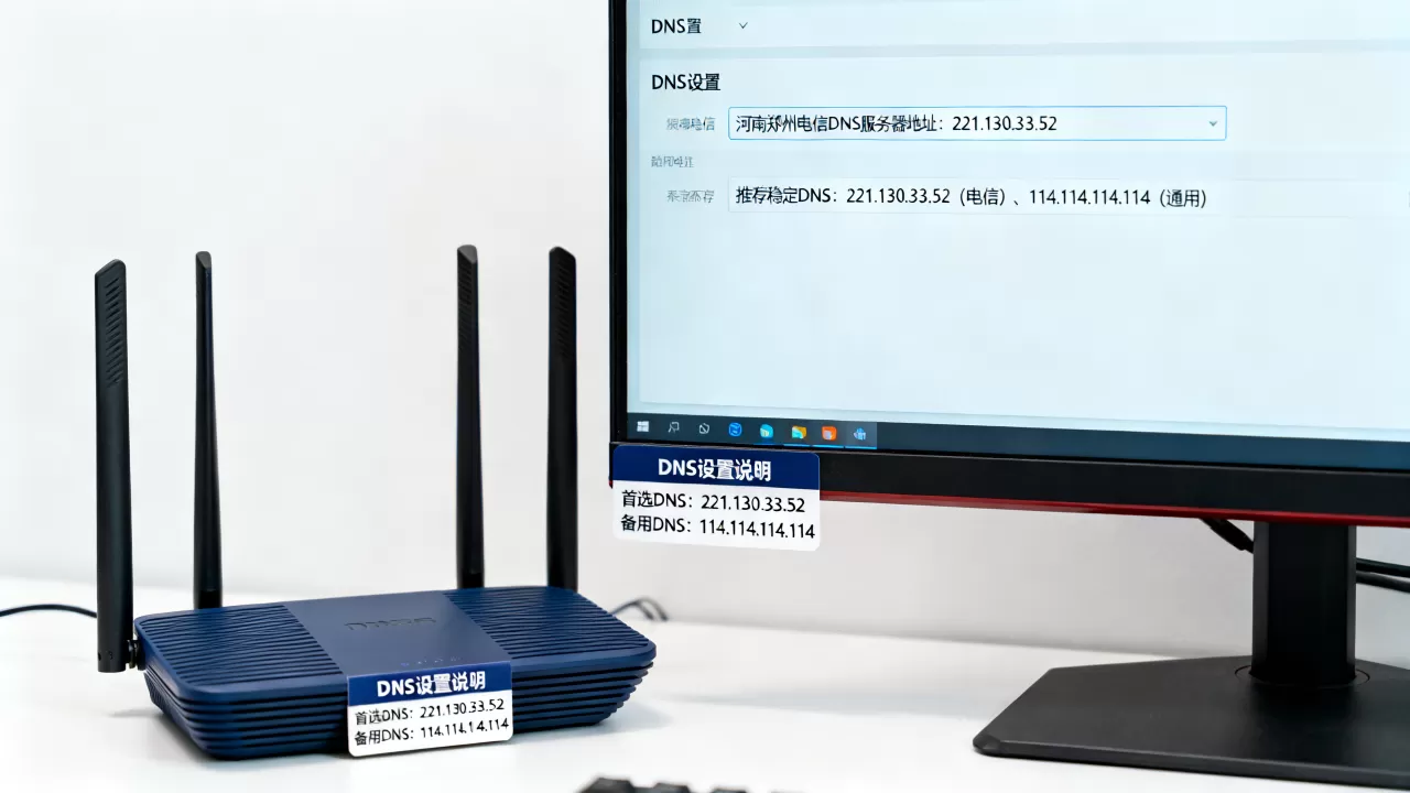 河南郑州电信DNS服务器地址是多少?,哪个DNS最稳定? 河南郑州电信DNS服务器地址是多少?,哪个DNS最稳定?